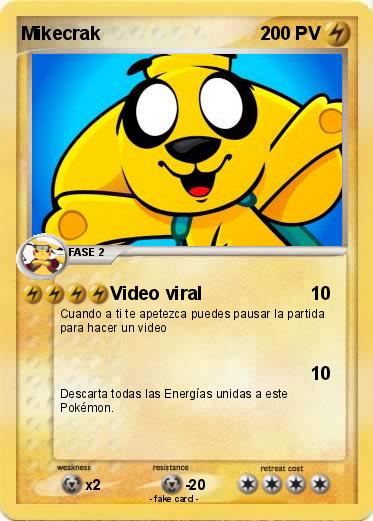 Pokemon Mikecrak