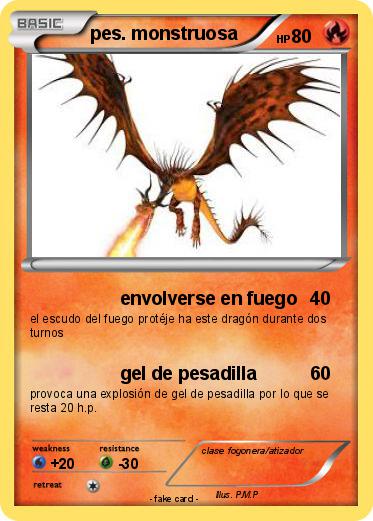 Pokemon pes. monstruosa