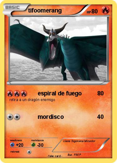 Pokemon tifoomerang