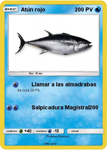 Pokemon Atún rojo