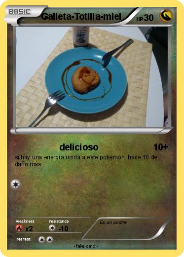 Pokemon Galleta-Totilla-miel