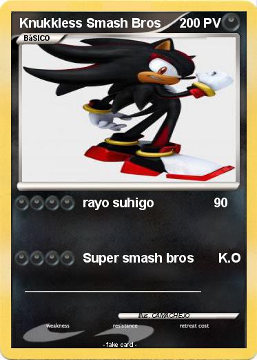 Pokemon Knukkless Smash Bros