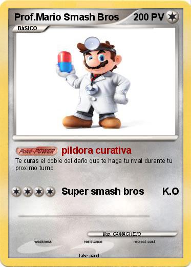 Pokemon Prof.Mario Smash Bros