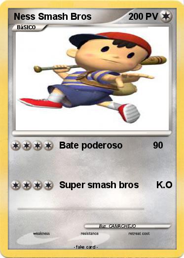 Pokemon Ness Smash Bros