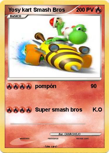Pokemon Yosy kart Smash Bros