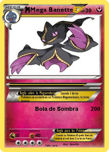 Pokemon Mega Banette