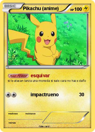 Pokemon Pikachu (anime)