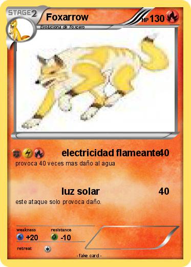 Pokemon Foxarrow