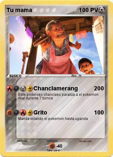 Pokemon Tu mama