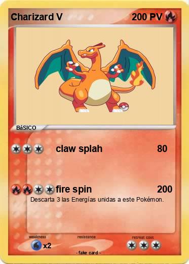 Pokemon Charizard V