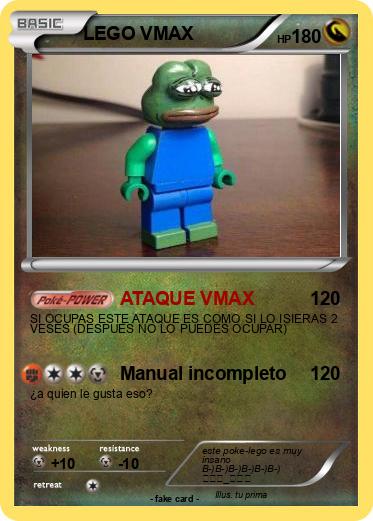 Pokemon LEGO VMAX