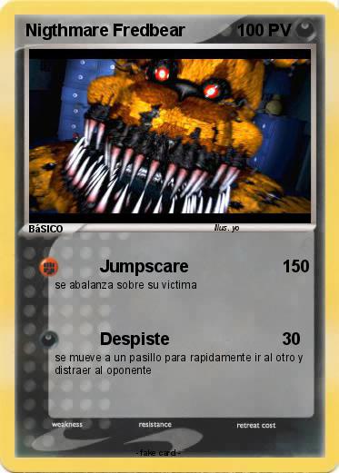 Pokemon Nigthmare Fredbear