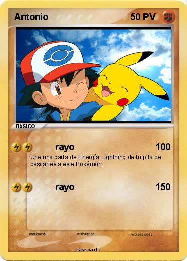 Pokemon Antonio
