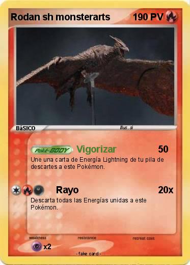 Pokemon Rodan sh monsterarts