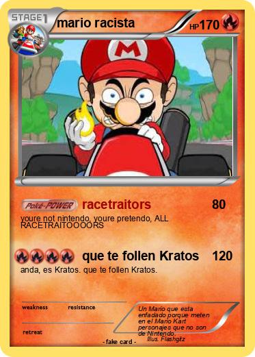 Pokemon mario racista