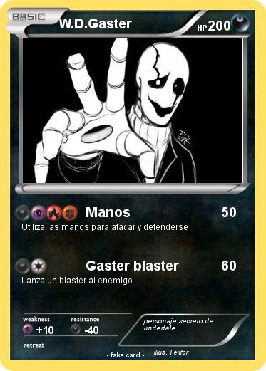 Pokemon W.D.Gaster
