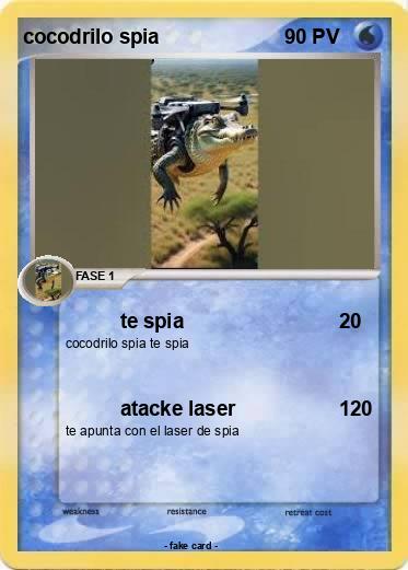 Pokemon cocodrilo spia
