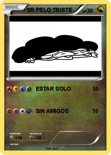 Pokemon SR PELO TRISTE
