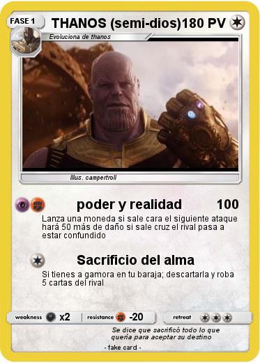 Pokemon THANOS (semi-dios)