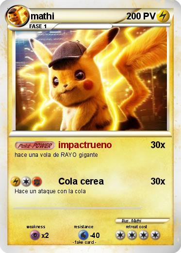 Pokemon mathi