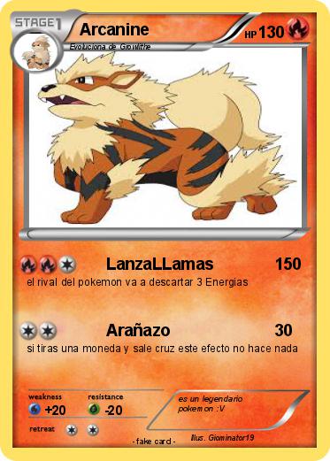 Pokemon Arcanine