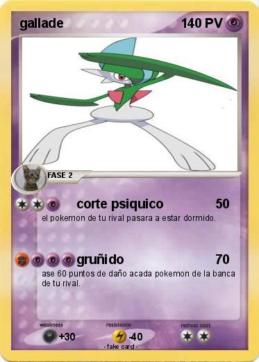Pokemon gallade