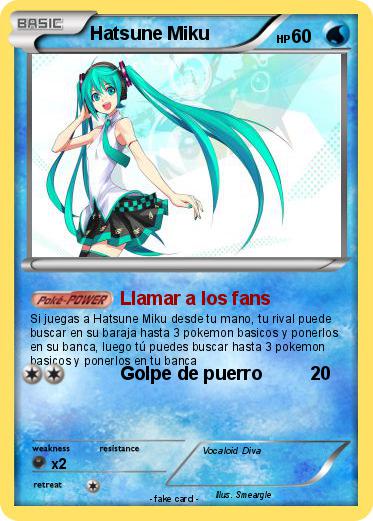 Pokemon Hatsune Miku