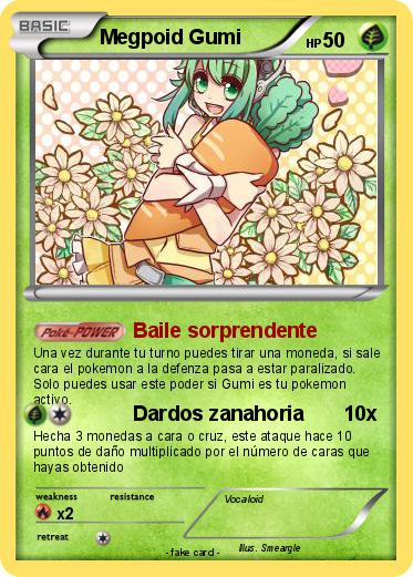 Pokemon Megpoid Gumi