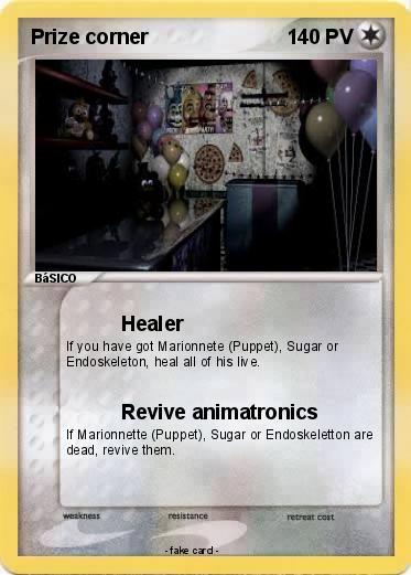 Pokemon Prize corner