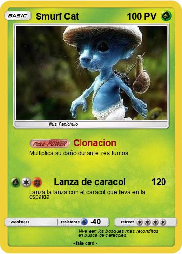 Pokemon Smurf Cat