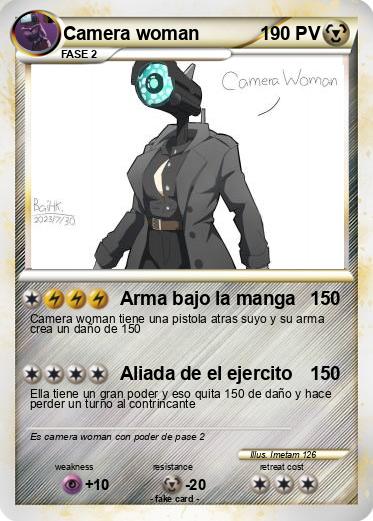 Pokemon Camera woman