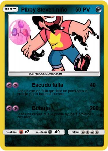 Pokemon Pibby Steven niño