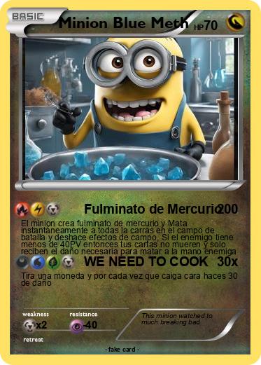 Pokemon Minion Blue Meth