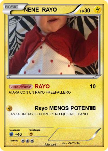 Pokemon NENE  RAYO