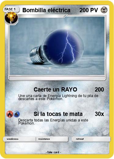 Pokemon Bombilla eléctrica