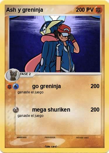 Pokemon Ash y greninja