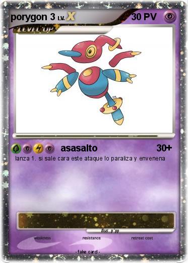 Pokemon porygon 3