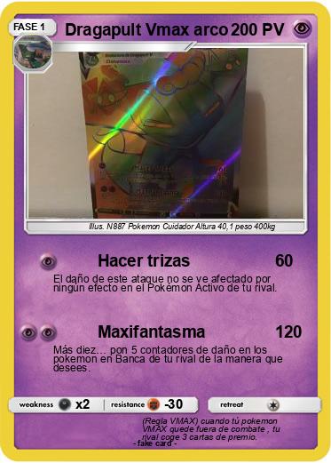 Pokemon Dragapult Vmax arco