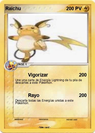 Pokemon Raichu
