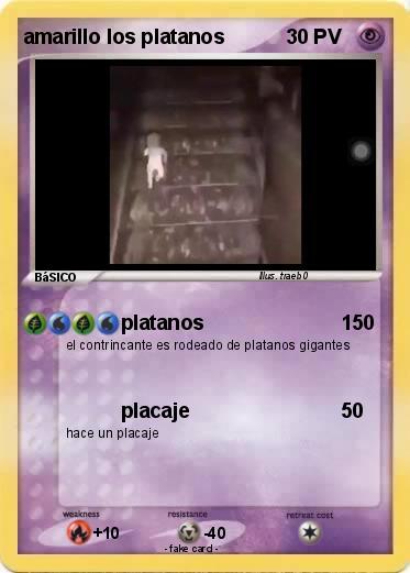 Pokemon amarillo los platanos