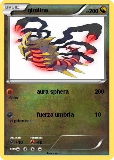 Pokemon giratina