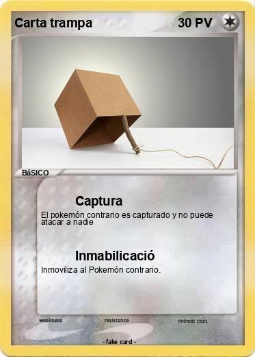 Pokemon Carta trampa