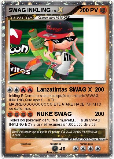Pokemon SWAG INKLING