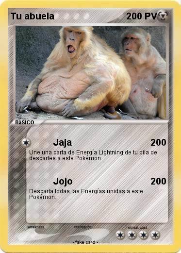Pokemon Tu abuela