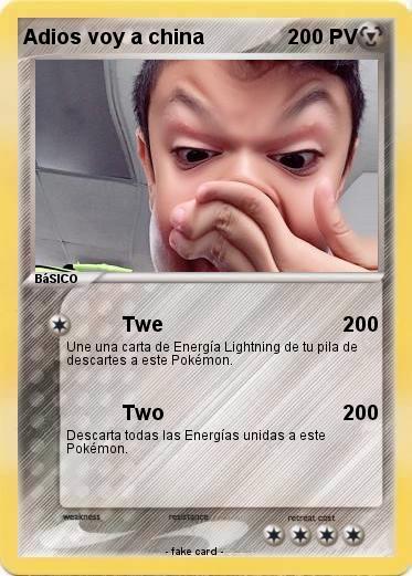 Pokemon Adios voy a china