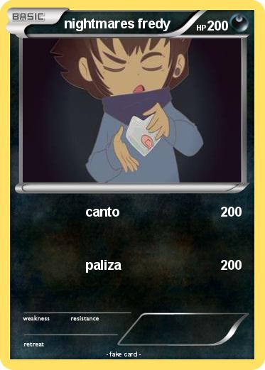 Pokemon nightmares fredy