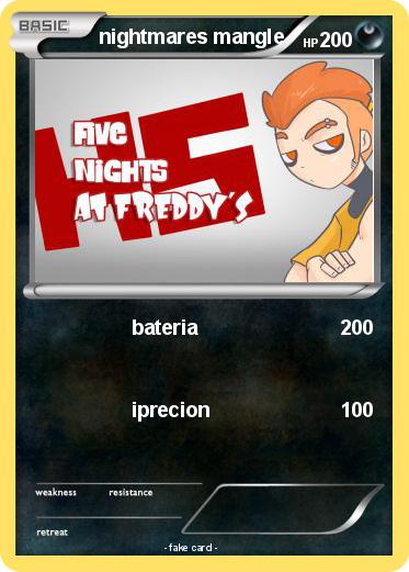 Pokemon nightmares mangle