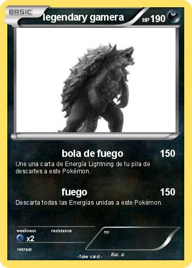 Pokemon legendary gamera