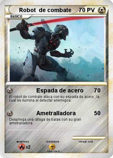 Pokemon Robot  de combate