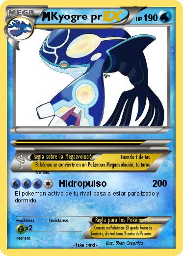 Pokemon Kyogre pr
